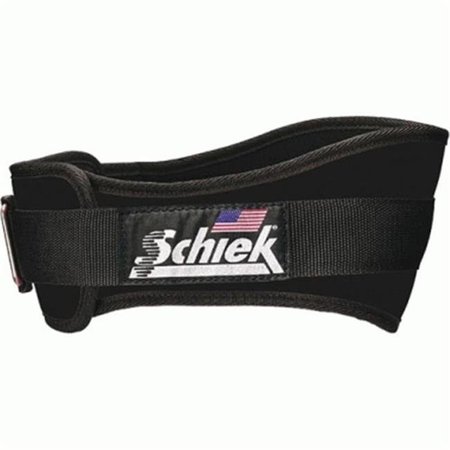 SCHIEKS SPORTS Schiek Sport 2004-XS 4.75 Inch Original Nylon Belt  Black  XS 2004-XS